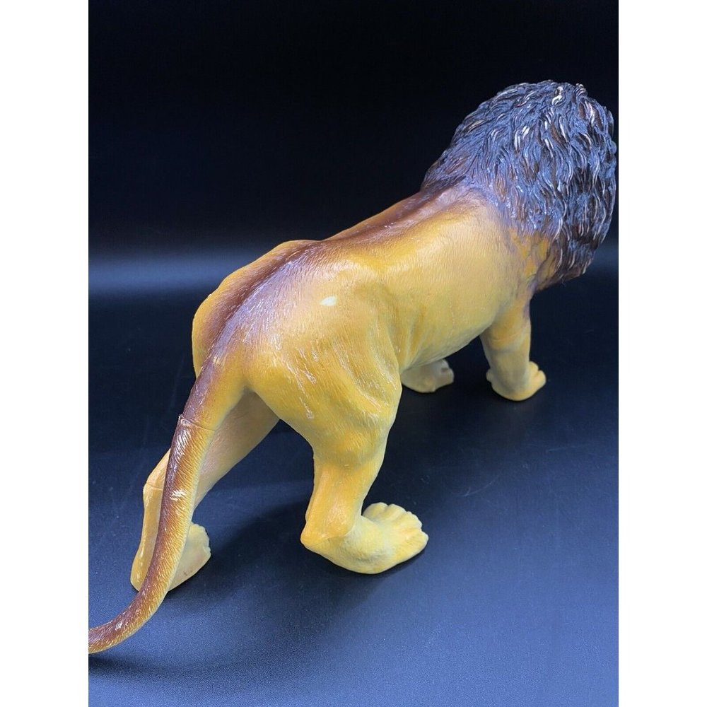 2004 Toy Lion Figure Toy Major Trading Co 17” Long Polyester Fiber Filling - Picture 4 of 16